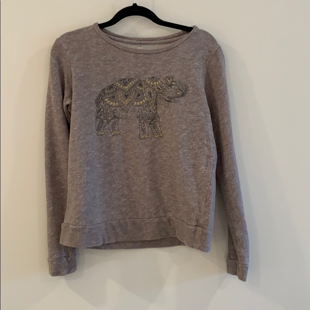 Grey Elephant Sweater